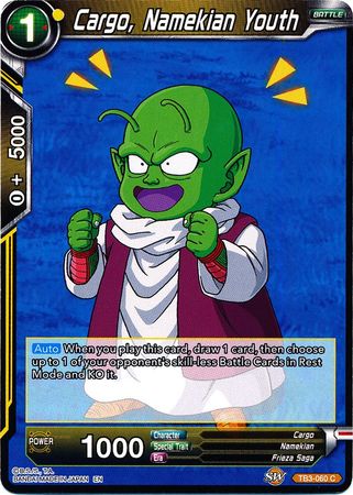 Cargo, Namekian Youth [TB3-060] | Nerdhalla Games