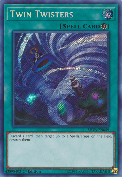 Twin Twisters [SHVA-EN059] Secret Rare | Nerdhalla Games