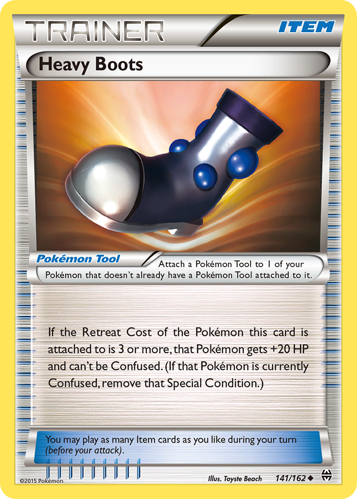 Heavy Boots (141/162) [XY: BREAKthrough] | Nerdhalla Games