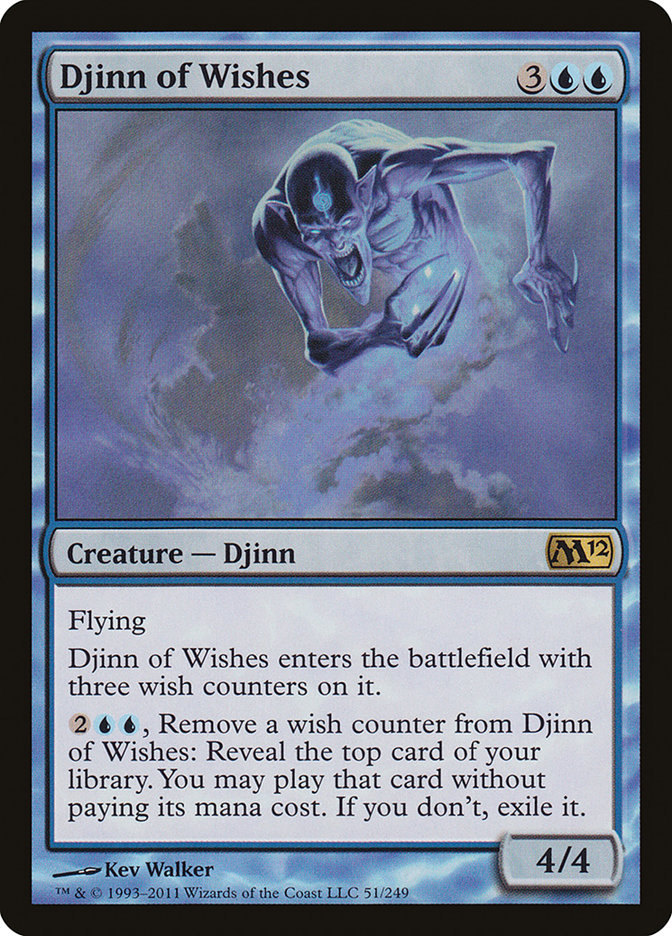 Djinn of Wishes [Magic 2012] | Nerdhalla Games