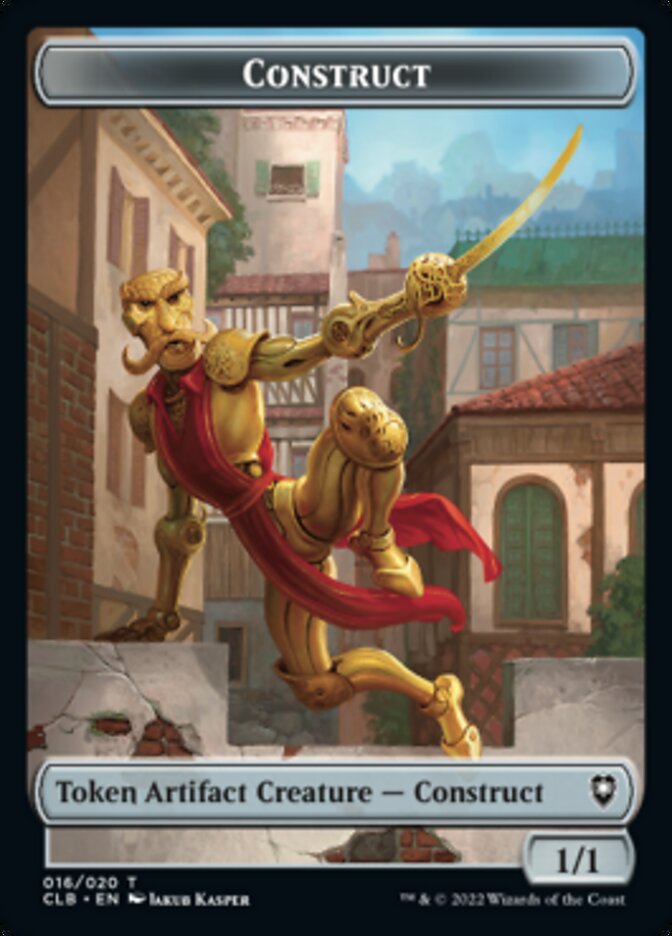 Construct Token [Commander Legends: Battle for Baldur's Gate Tokens] | Nerdhalla Games