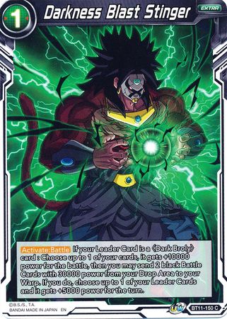 Darkness Blast Stinger [BT11-150] | Nerdhalla Games