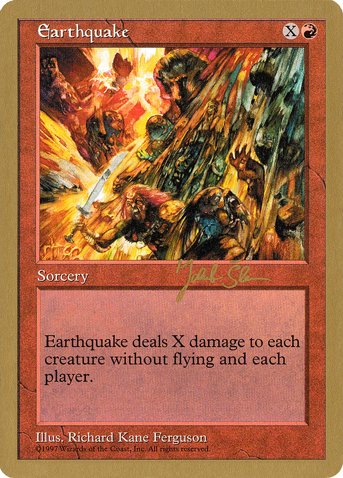 Earthquake (Jakub Slemr) [World Championship Decks 1997] | Nerdhalla Games