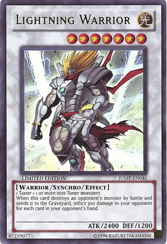 Lightning Warrior [JUMP-EN046] Ultra Rare | Nerdhalla Games