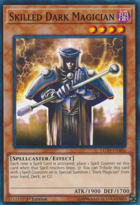 Skilled Dark Magician [LEDD-ENA06] Common | Nerdhalla Games