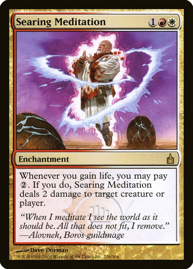 Searing Meditation [Ravnica: City of Guilds] | Nerdhalla Games