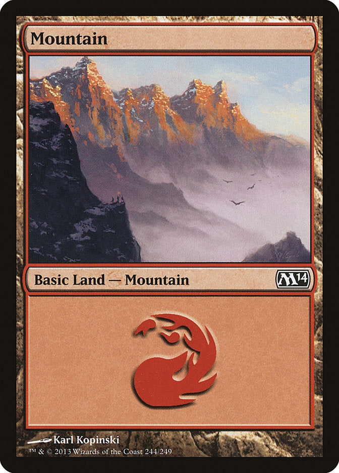 Mountain (244) [Magic 2014] | Nerdhalla Games