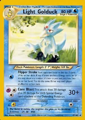 Light Golduck (47/105) [Neo Destiny Unlimited] | Nerdhalla Games