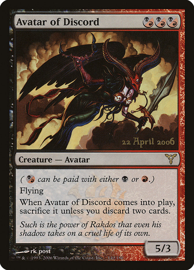 Avatar of Discord [Dissension Promos] | Nerdhalla Games