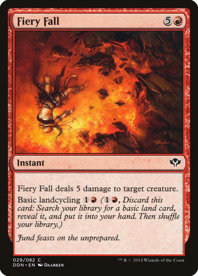 Fiery Fall [Duel Decks: Speed vs. Cunning] | Nerdhalla Games