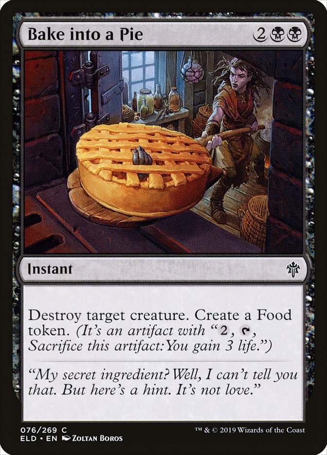 Bake into a Pie [Throne of Eldraine] | Nerdhalla Games