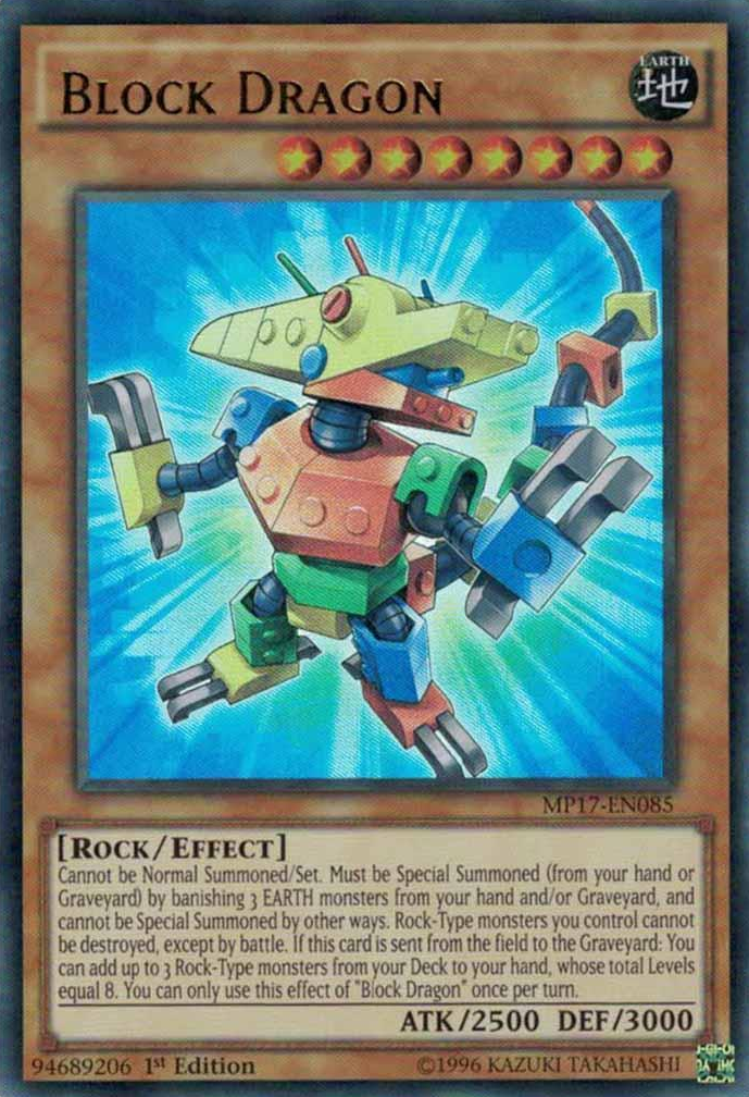 Block Dragon [MP17-EN085] Ultra Rare | Nerdhalla Games