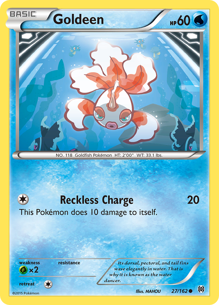 Goldeen (27/162) [XY: BREAKthrough] | Nerdhalla Games