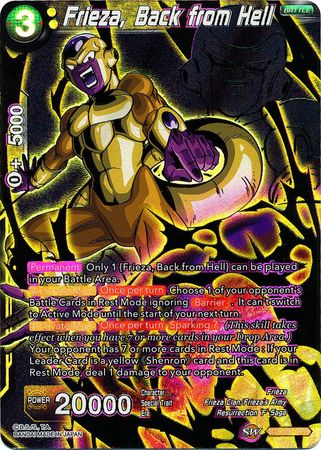 Frieza, Back from Hell (SPR) (BT5-091) [Miraculous Revival] | Nerdhalla Games