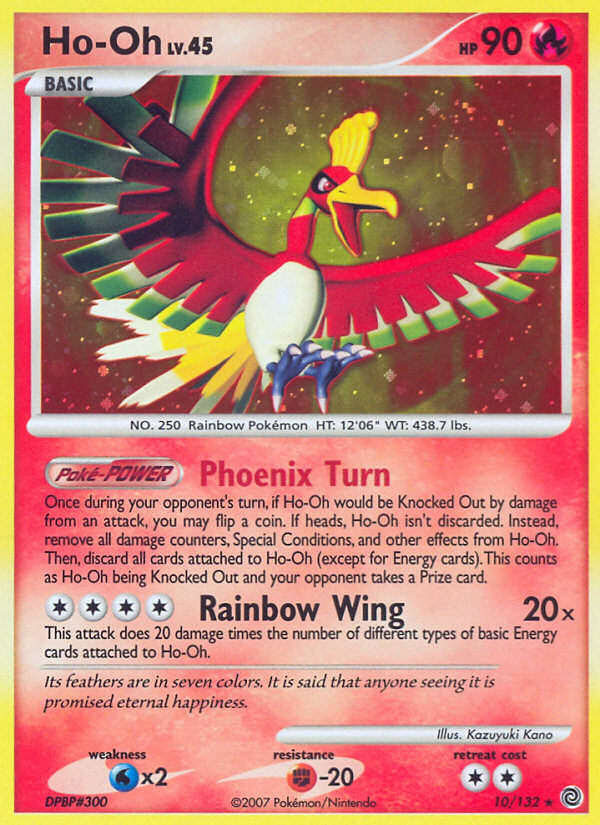 Ho-Oh (10/132) [Diamond & Pearl: Secret Wonders] | Nerdhalla Games