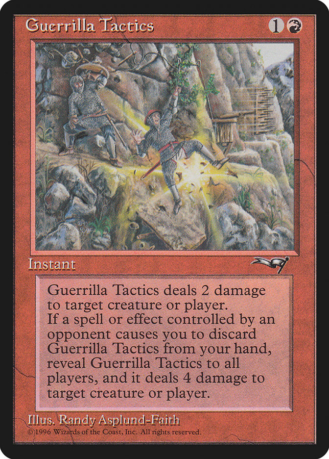 Guerrilla Tactics (Falling) [Alliances] | Nerdhalla Games