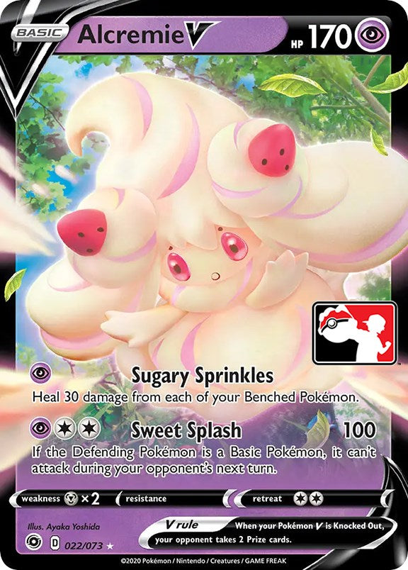 Alcremie V (22/73) [Prize Pack Series One] | Nerdhalla Games