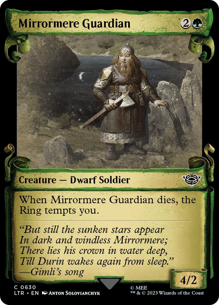 Mirrormere Guardian [The Lord of the Rings: Tales of Middle-Earth Showcase Scrolls] | Nerdhalla Games