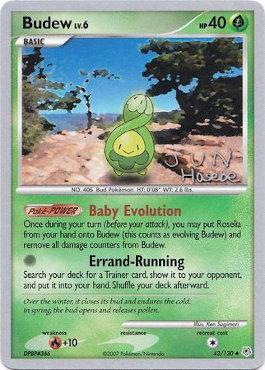 Budew (43/130) (Flyvees - Jun Hasebe) [World Championships 2007] | Nerdhalla Games