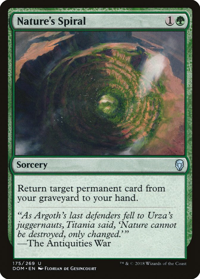 Nature's Spiral [Dominaria] | Nerdhalla Games