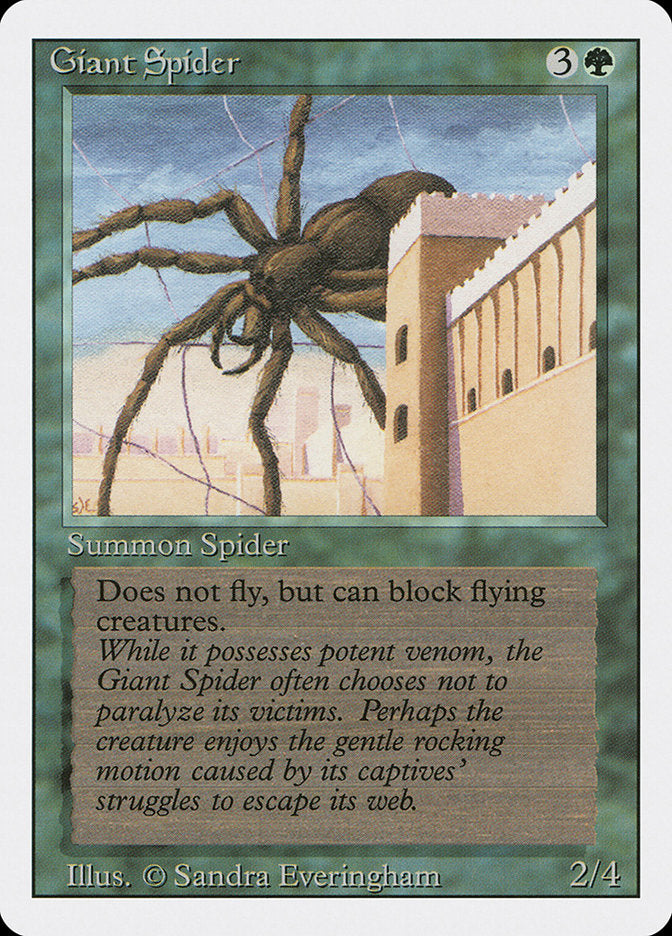 Giant Spider [Revised Edition] | Nerdhalla Games