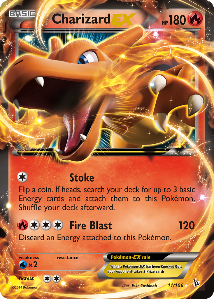 Charizard EX (11/106) [XY: Flashfire] | Nerdhalla Games