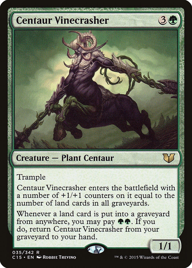 Centaur Vinecrasher [Commander 2015] | Nerdhalla Games