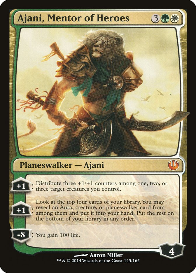 Ajani, Mentor of Heroes [Journey into Nyx] | Nerdhalla Games