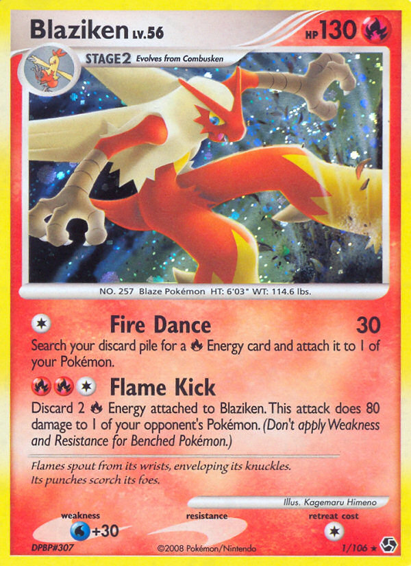 Blaziken (1/106) [Diamond & Pearl: Great Encounters] | Nerdhalla Games