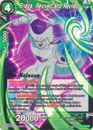 Frieza, Revived and Reviled (BT13-077) [Supreme Rivalry Prerelease Promos] | Nerdhalla Games