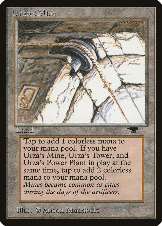 Urza's Mine (Pulley Embedded in Stone) [Antiquities] | Nerdhalla Games