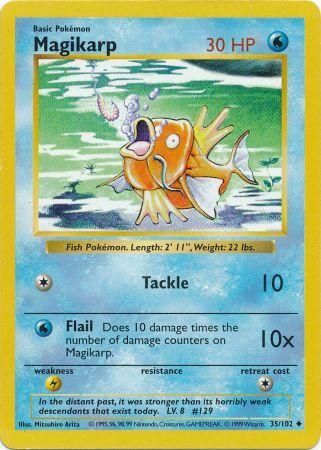 Magikarp (35/102) [Base Set Shadowless Unlimited] | Nerdhalla Games