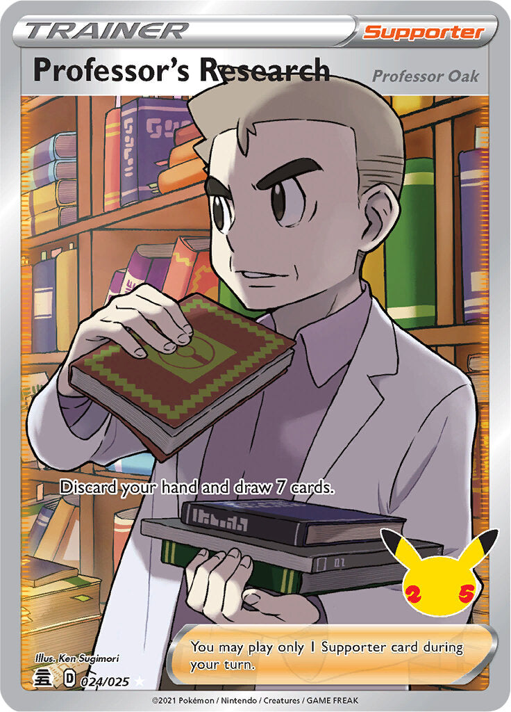 Professor's Research (024/025) [Celebrations: 25th Anniversary] | Nerdhalla Games