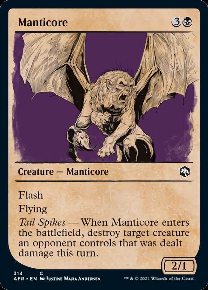 Manticore (Showcase) [Dungeons & Dragons: Adventures in the Forgotten Realms] | Nerdhalla Games