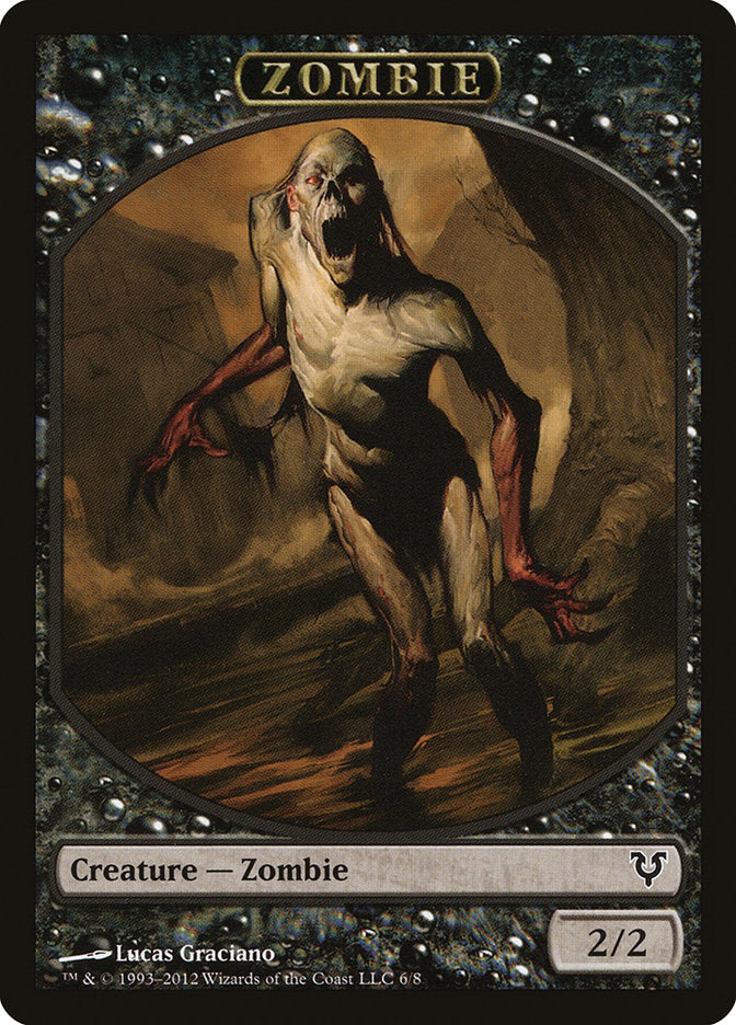 Zombie [Avacyn Restored Tokens] | Nerdhalla Games