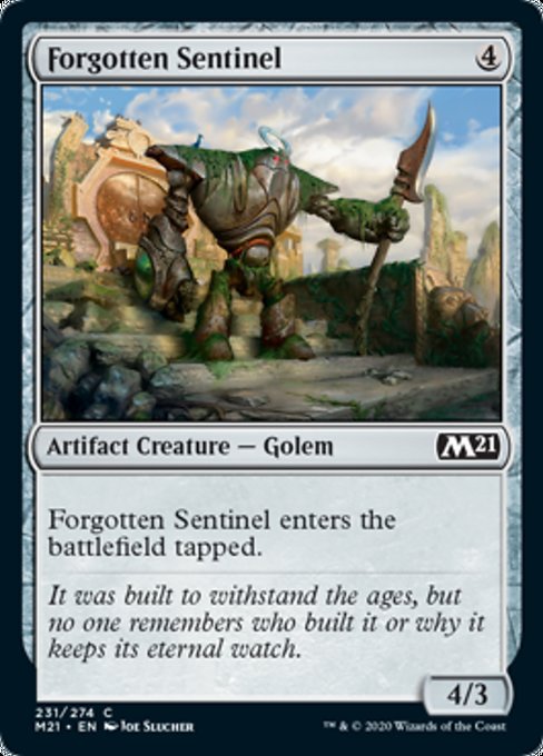 Forgotten Sentinel [Core Set 2021] | Nerdhalla Games