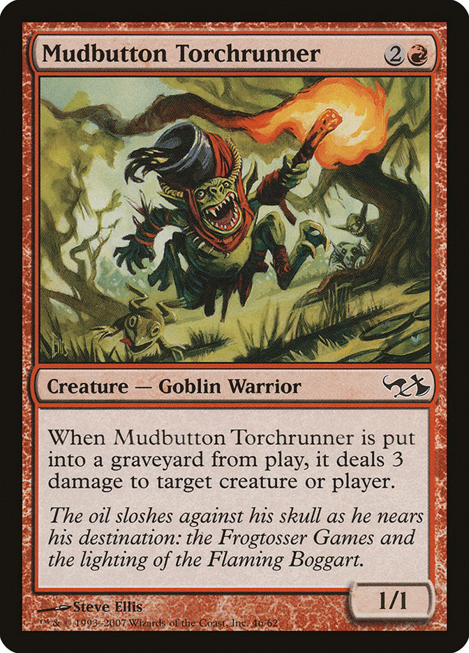 Mudbutton Torchrunner [Duel Decks: Elves vs. Goblins] | Nerdhalla Games