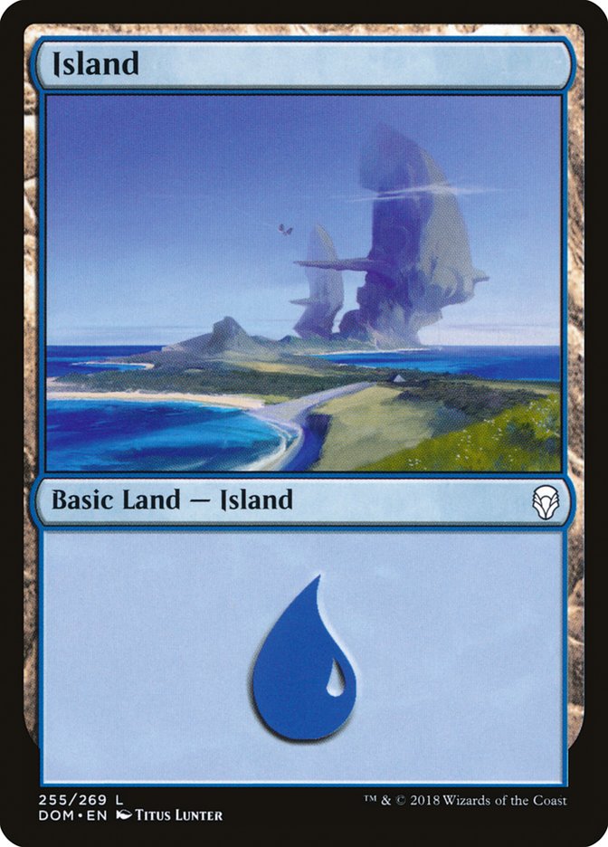 Island (255) [Dominaria] | Nerdhalla Games