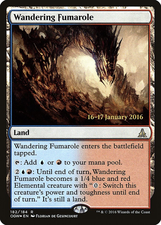 Wandering Fumarole [Oath of the Gatewatch Prerelease Promos] | Nerdhalla Games