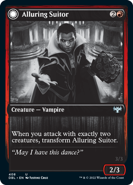 Alluring Suitor // Deadly Dancer [Innistrad: Double Feature] | Nerdhalla Games