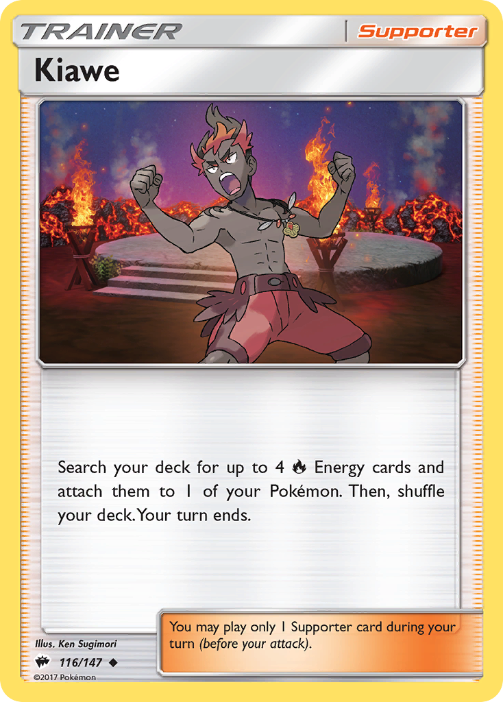 Kiawe (116/147) [Sun & Moon: Burning Shadows] | Nerdhalla Games