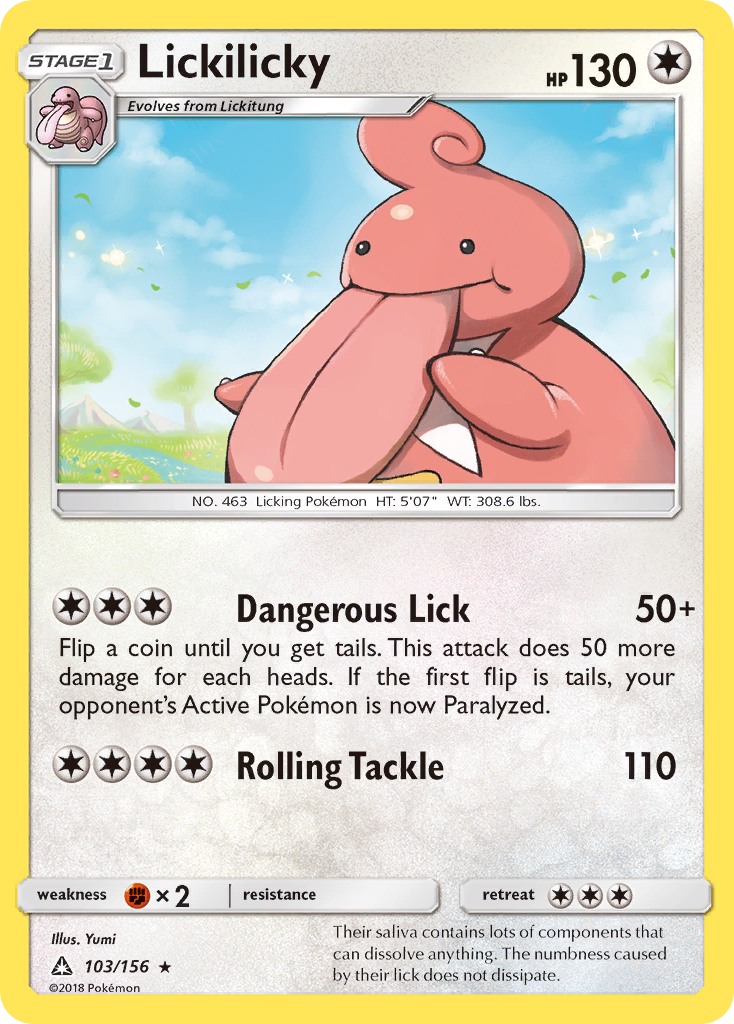 Lickilicky (103/156) [Sun & Moon: Ultra Prism] | Nerdhalla Games