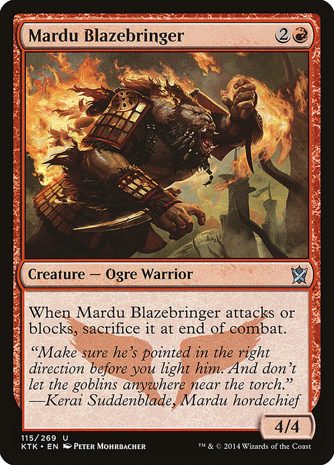 Mardu Blazebringer [Khans of Tarkir] | Nerdhalla Games