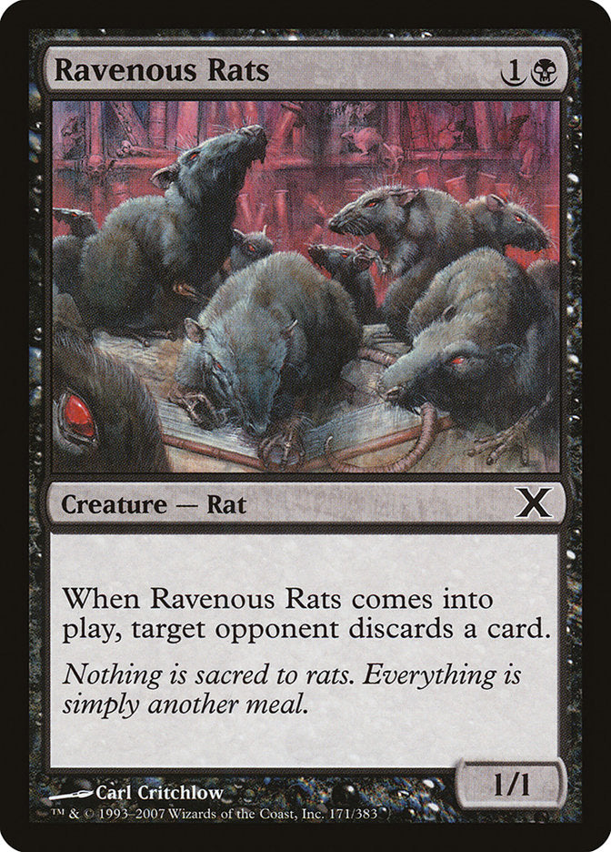 Ravenous Rats [Tenth Edition] | Nerdhalla Games