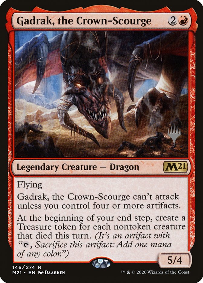 Gadrak, the Crown-Scourge (Promo Pack) [Core Set 2021 Promos] | Nerdhalla Games