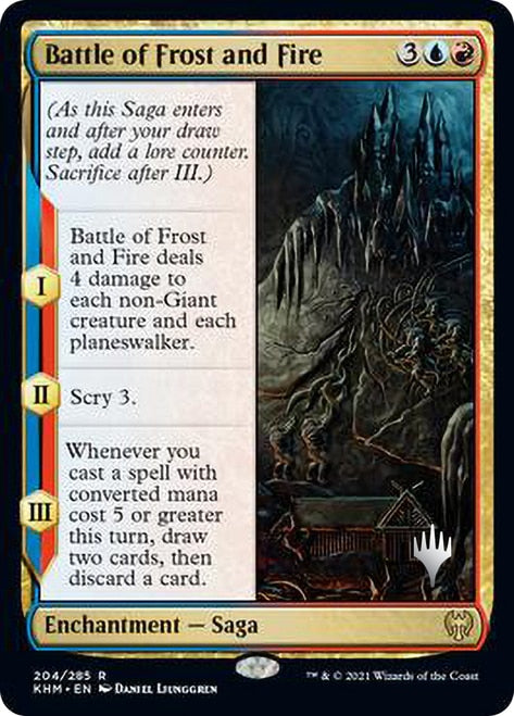 Battle of Frost and Fire [Kaldheim Promo Pack] | Nerdhalla Games