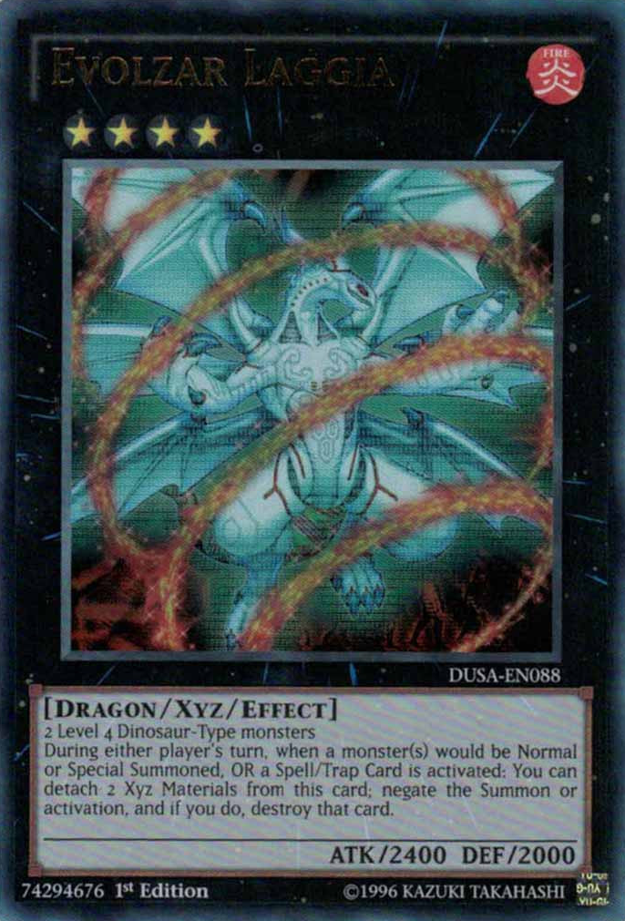 Evolzar Laggia [DUSA-EN088] Ultra Rare | Nerdhalla Games