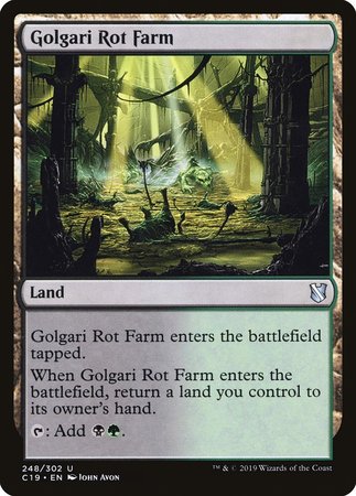 Golgari Rot Farm [Commander 2019] | Nerdhalla Games