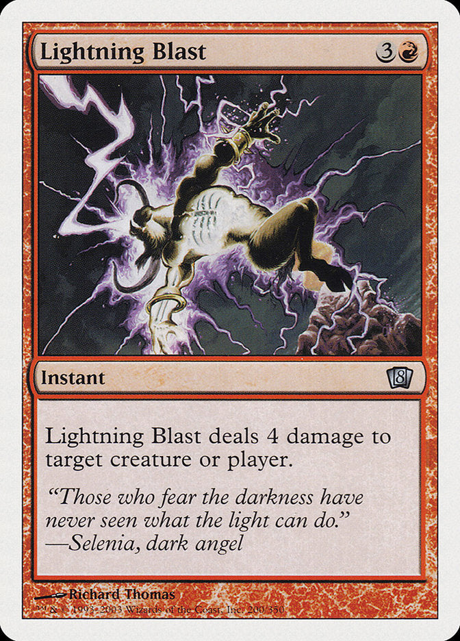 Lightning Blast [Eighth Edition] | Nerdhalla Games