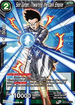 Son Goten, Thwarting the Dark Empire (Uncommon) [BT13-127] | Nerdhalla Games